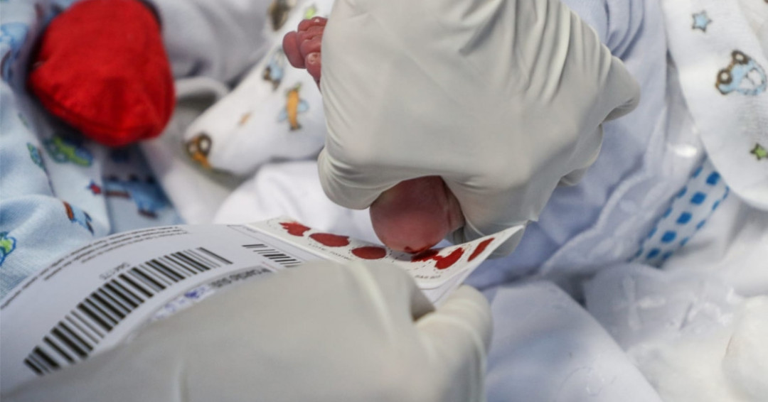 Maternidade Nossa Senhora de Lourdes faz teste do pezinho em bebês nascidos na unidade