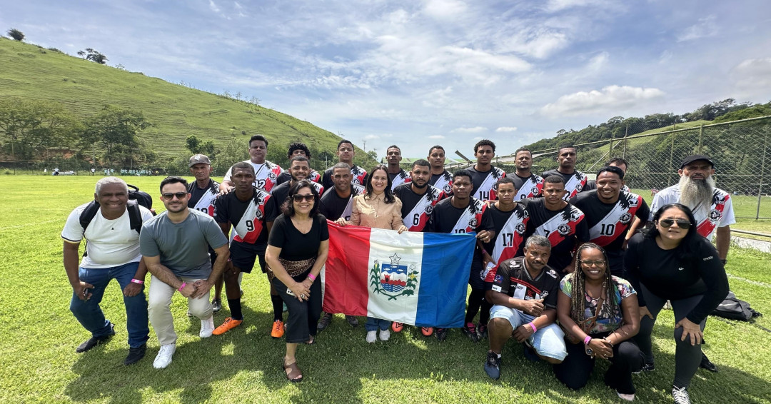 Time de Penedo celebra participação na primeira Copa Nacional de Futebol Quilombola
