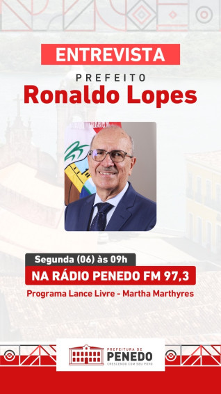 Prefeito Ronaldo Lopes deve anunciar data de pagamento e valores do rateio da Educação na segunda, 06