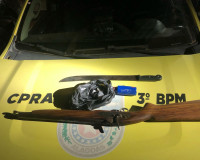PM apreende 29 armas de fogo e 14 kg de drogas na última semana em Alagoas