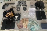 Em uma semana, PMAL retira das ruas 35 armas de fogo e mais de 26 kg de drogas