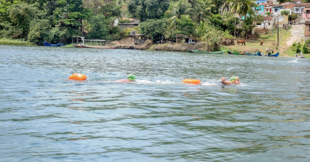 Penedenses são destaque na etapa do campeonato alagoano de Águas Abertas no rio São Francisco