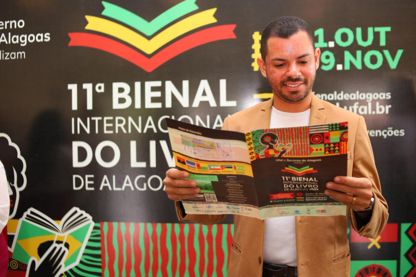 Governo de Alagoas e Ufal anunciam programação da 11ª Bienal Internacional do Livro