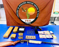 PM apreende 36 armas de fogo e mais de 17 Kg de drogas na última semana em Alagoas