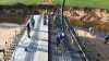 Obra da ponte da Ponta Mofina avança com a concret