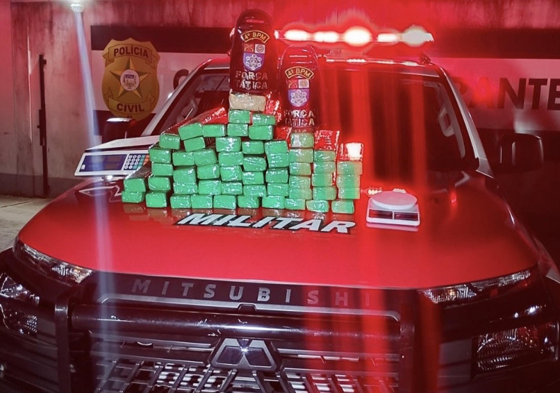 PM apreende 23 armas de fogo e quase 50 kg de drogas na última semana em Alagoas