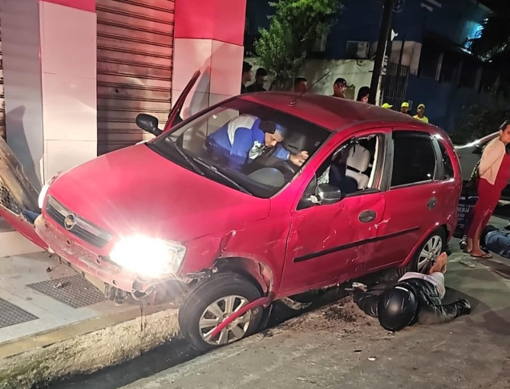 Lei Seca apreende adolescente que 'furou' blitz e provocou acidente em Arapiraca