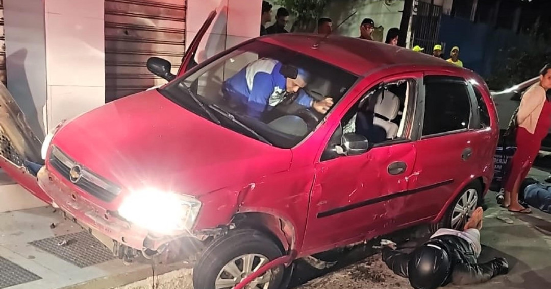 Lei Seca apreende adolescente que 'furou' blitz e provocou acidente em Arapiraca