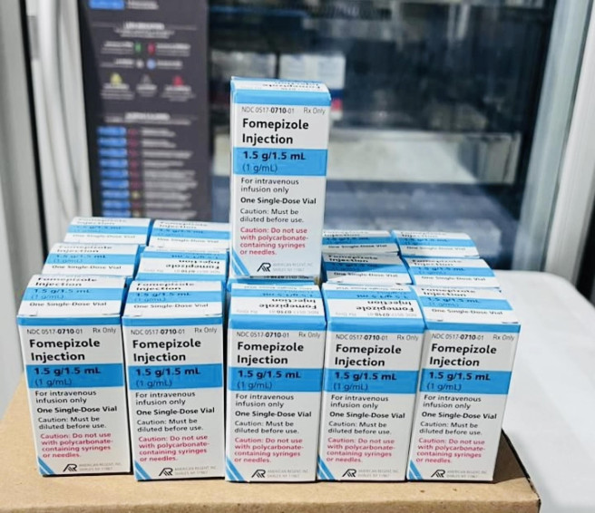 Sesau recebe 1º lote de antídotos para tratamento de intoxicação por metanol em bebidas alcoólicas