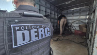 Polícia Civil deflagra Operação Curto-Circuito contra ferros-velhos que compram fios e cabos roubados
