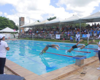 Atletas da natação participam em Penedo de competições do calendário alagoano