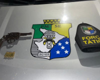 PM prende motociclista por porte ilegal de arma de fogo em Neópolis
