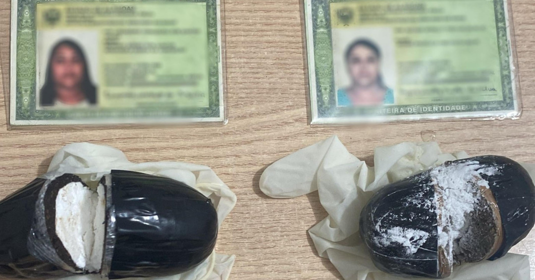Quatro mulheres são presas tentando entrar com drogas em penitenciária de Alagoas