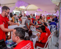 Assistência Com Você sorteia prêmios e leva serviços para o bairro Santa Cecília