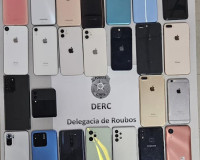 Delegacia de Roubos recupera 37 telefones celulares apenas no mês de agosto