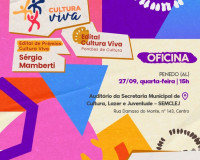 Circula Cultura Viva chega em Penedo nesta quarta, 27, para orientar sobre editais lançados pelo MinC