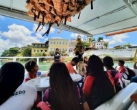 Estudantes aprendem sobre história de Penedo e preservação do Rio São Francisco