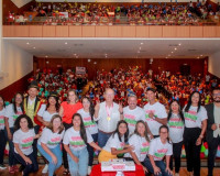 Estudantes de escolas da Prefeitura de Penedo participam do Aulão de Revisão SAEB 2023
