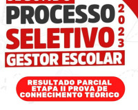SEMED Penedo divulga resultado parcial e gabarito da prova objetiva do 2º PSS Gestor Escolar